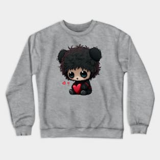 Emo love teddy Crewneck Sweatshirt